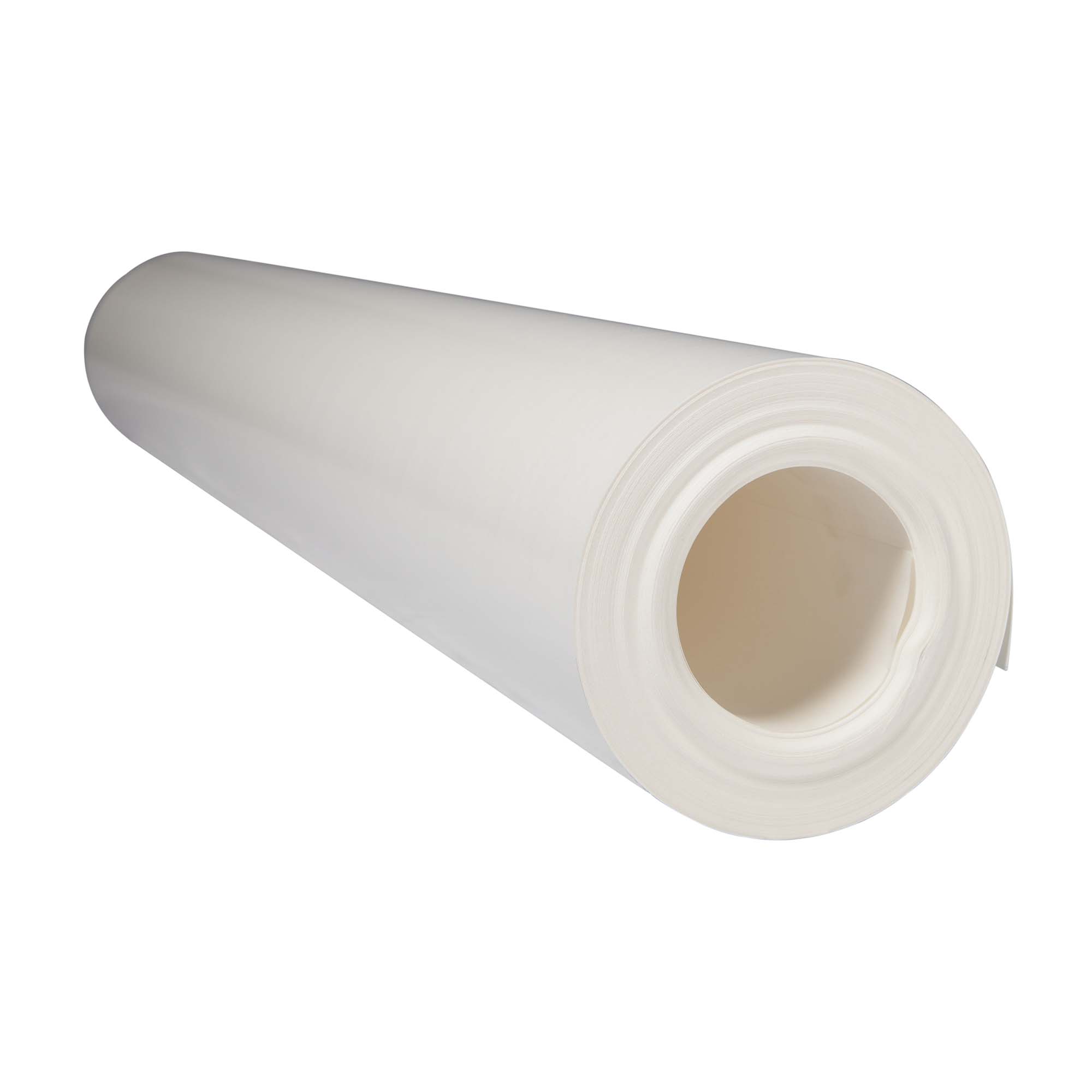 Abdeckpappe Milchtütenpapier weiß 1 x 55 m beidseitig PE Folie beschichtet 200-220 g/m²