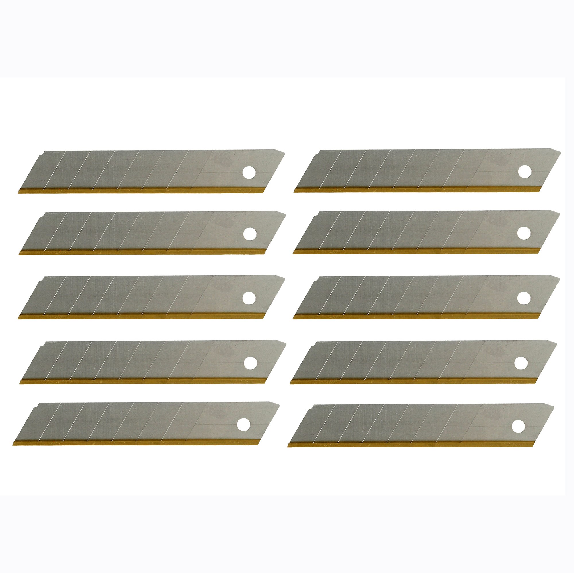 Goldcut® Abbrechklingen 18 mm Premium Titan-/Nitrit-Beschichtung im Spender