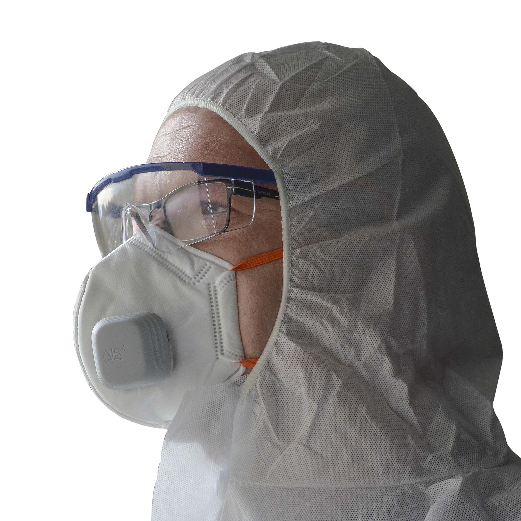 AIR+ Atemschutzmaske Feinstaubmaske mit AIR+ Active Mini-Lüfter